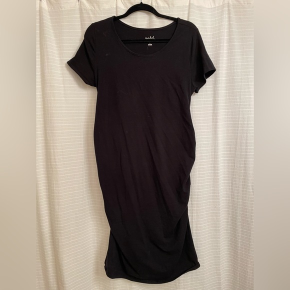 Short Sleeve Essential T-Shirt Maternity Dress - Isabel Maternity - Picture 3 of 6